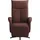 sit&more TV-Sessel Zora Kunstleder 75 x 112 x 82 cm rot mit Aufstehhilfe, 2 Motoren und Akku