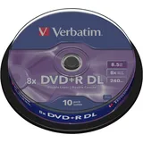 Verbatim DVD+R DL 8,5 GB 8x 10 St.