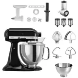 KitchenAid Artisan 5KSM175PS Onyx Schwarz Allrounderset