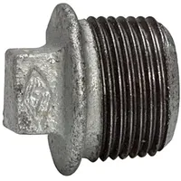 Riegler Stopfen 290, AG, R 1, schwarzer Temperguss feuerverz.