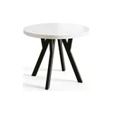 alpi möbel OVO Ø 80 cm weiß