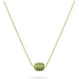 GUIA Collier Damen-Kette grün / Weißgold, Gelbgold