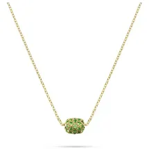 GUIA Collier Damen-Kette grün / Weißgold, Gelbgold