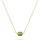 GUIA Collier Damen-Kette grün / Weißgold, Gelbgold