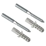 CONMETALL MEISTER Seifenspender Stockschraube M8x50 verzinkt (2) silberfarben