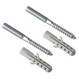 CONMETALL MEISTER Seifenspender Stockschraube M8x50 verzinkt (2) silberfarben