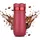 yiweog Tragbarer French-Press-Reisebecher 320 ml 2 Tassen Beige/Rot