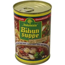 Indonesia Fertiggericht Bihunsuppe, Glasnudeln mit Hühnchen, 390ml