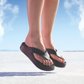 Crocs Getaway Platform Flip Schwarz 36