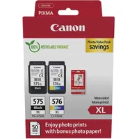 Canon Tinte PG-575XL/CL-576XL Foto-Valuepack (5437C006)