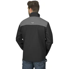 Hero by John Medoox Arbeitsjacke HERO BY JOHN MEDOOX "JUSTIN Utility Jacket Workwear Arbeitsjacke", Herren, Gr. 3XL, grau (anthra, schwarz), angeraute Sweatware, 65% Polyester, 35% Baumwolle, regular fit, Jacken, Arbeitsjacke Funktionsqualitätfür Herren