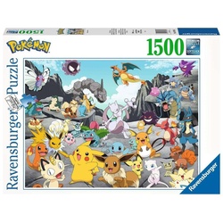 Ravensburger Puzzle 16784 Pokemon Classics 1500 Teile Puzzle, 1500 Puzzleteile bunt