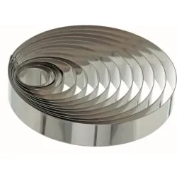 SCHNEIDER Tortenring, Edelstahl 163140 , Durchmesser: 140 mm, Höhe: 45 mm
