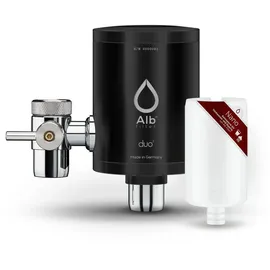 Alb Filter Duo Nano Wasserhahnfilter Schwarz
