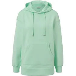 Tchibo - Langes Kapuzensweatshirt - Damen - Gr. S - mintgrün