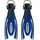 Cressi Herren Flossen Frog Plus, blau/sliber, 39/41, BF202040