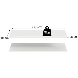 VCM Einlegeboden-Set 77 x 2 x 48 cm