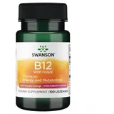 Swanson Health Products Vitamin B12 mit Folsäure Lutschtabletten 100 St.