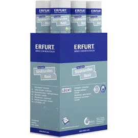 Erfurt Vliestapete Basic 408 53 x 1005 cm 10,05 m2 Weiß