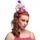 Boland - Diadem Giggles, Haarschmuck für Faschingskostüme, Haarreif, Accessoires, Karneval Zubehör für Mottoparty oder Festival, Rosa