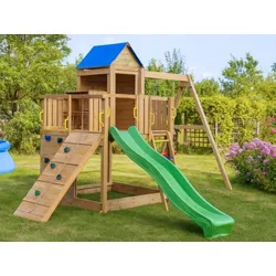 Schaukel mit Kletterwand Treehouse