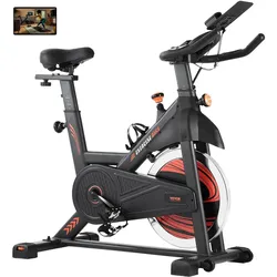 VEVOR Heimtrainer Stationäres Fahrrad mit Magnetischem Widerstand Fahrrad