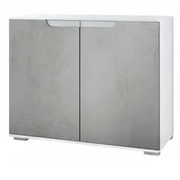 Vladon Kommode Sylt V3 (Moderner Küchenschrank, mit 2 großen