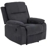 Actona Carryhome Fernsehsessel Lesesessel, Dunkelgrau, Textil, 89.5x98x95 cm, Relaxfunktion, Wohnzimmer, Sessel, Fernsehsessel