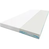 MLILY Matratzentopper Plus, 7 cm, 80 x 200 cm, weiß