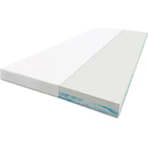 MLILY Matratzentopper Plus, 7 cm, 80 x 200 cm, weiß