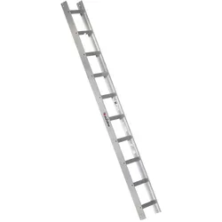 Euroline Premium Kaminkehrerleiter 10 Sprossen Alu natur
