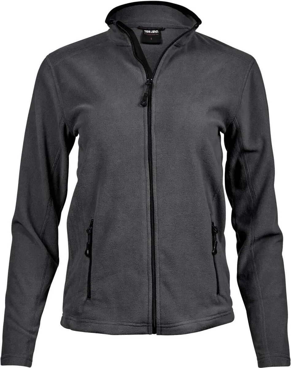 Tee Jays Damen Fleece Jacke Fleece-Jacke 9170 dark grey (solid) 3XL