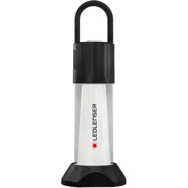 Ledlenser ML6 LED Outdoor Laterne, sehr helle 750 Lumen, 70 Stunden Laufzeit, wiederaufladbar, Powerbank, blendfreies Licht, inkl. Akku 500929, Schwarz, Einheitsgröße