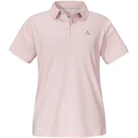 Schöffel Damen Polo Polo Shirt Ramseck L, blush, 44