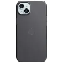 Apple iPhone 15 Plus Feingewebe Case mit MagSafe schwarz