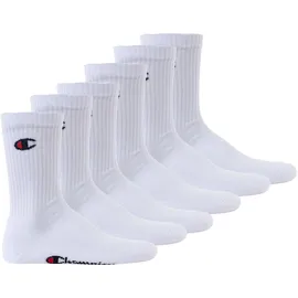 Champion Socken 6er Pack Weiß 43-46