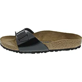Birkenstock Madrid Birko-Flor Lack schmal schwarz lack 41