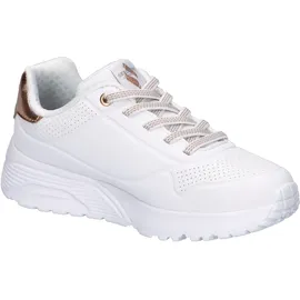 SKECHERS Uno Lite Metallic Mode White Synthetic / Trim 32