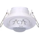 led`s light LED's light Einbau-Deckensensor PIR LED + Halogen 360° IP20 Weiß