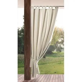 Eurofirany Outdoorvorhang 1 Stück 1,55 x 2,60 m Beige
