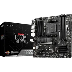 MSI B550M PRO-VDH - Motherboard - micro ATX - Socket AM4 - AMD B550 Chipsatz - U