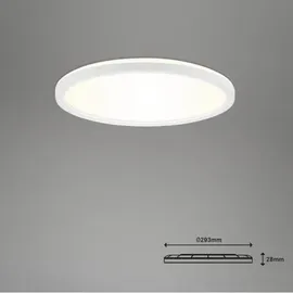 Briloner LED-Deckenleuchte LED/18W Weiß