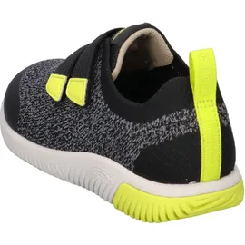Keen Unisex-Child KNX Knit DS Sneakers, Black/Evening Primrose, 32/33