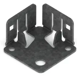 Meta Fußplatte (Steckfuß) Speed Rack, verzinkt