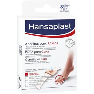 Hansaplast Cerotti per Calli, calli piedi trasparenti con acido salici
