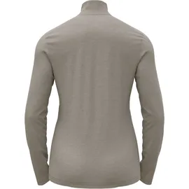 Odlo Roy Mid layer 1/2 Zip Damen Midlayer silver cloud - iron L
