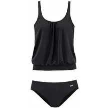 LASCANA Oversize-Tankini Damen schwarz Gr.38