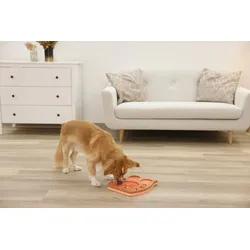 Kerbl Lernspielzeug für Hunde, Eule, rosa/braun, 30 x 28 cm