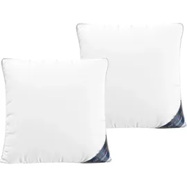 AM Qualitätsmatratzen DormiGood Premium Mikrofaser Kissen 80 x 80 cm Weiß