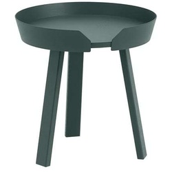 Muuto - Around Beistelltisch/Sofa-Tisch Small Dunkel Green - cm - 46 cm